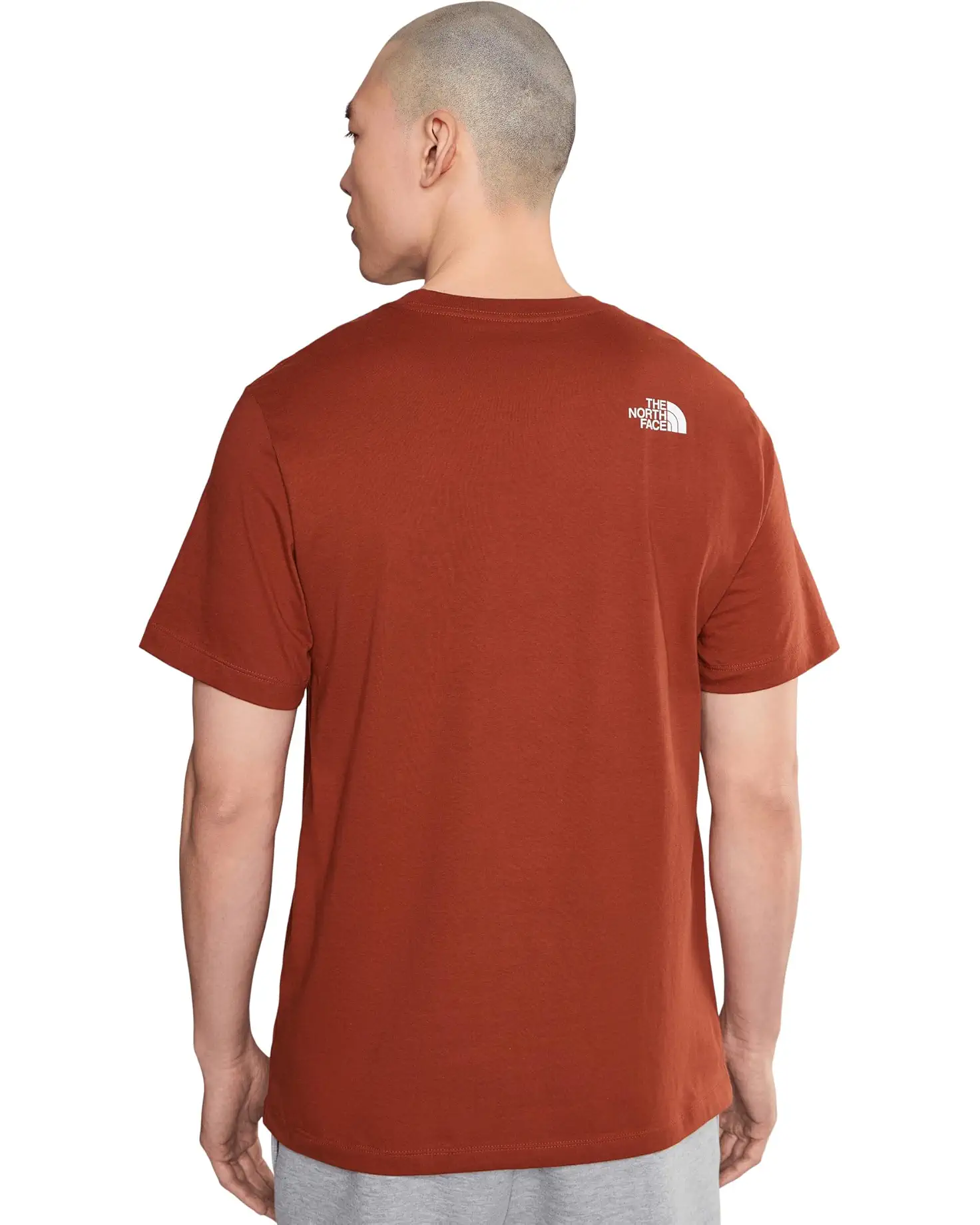The North Face - Short Sleeve Evolution Half Dome Tee - Men's - Iron Clay