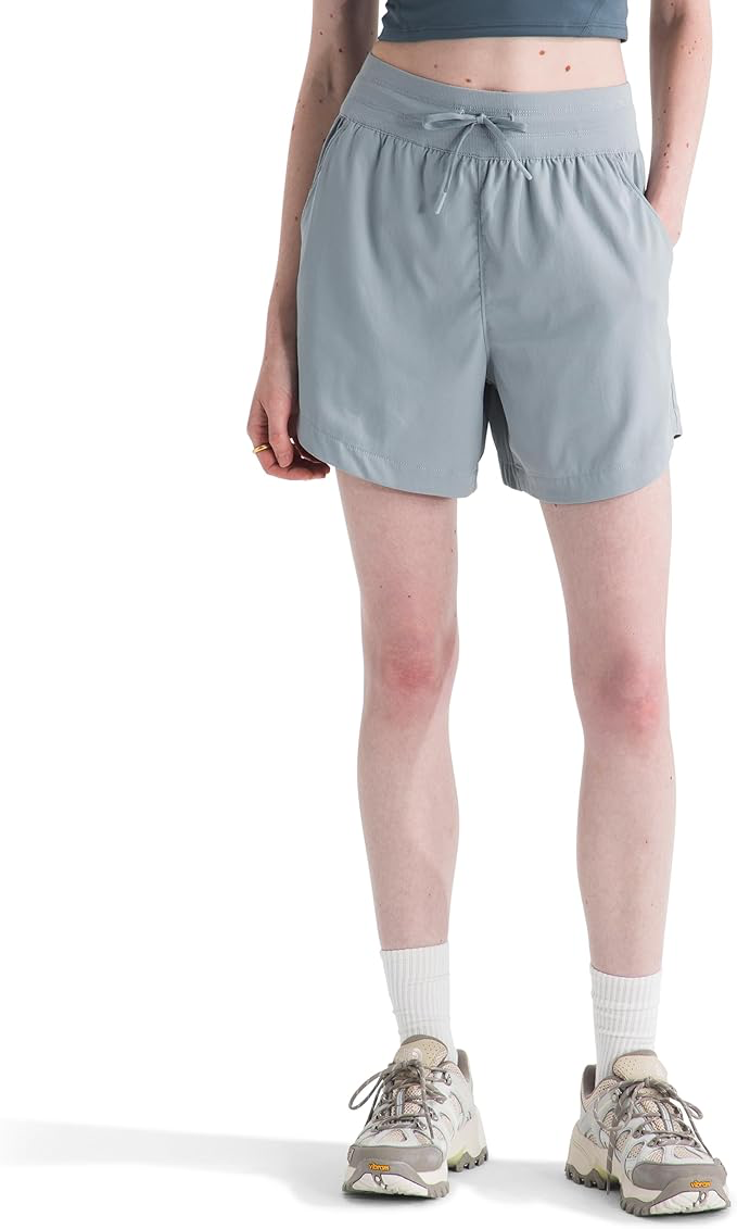 The North Face - Womens Aphrodite Arise 5in Short - Frost Grey