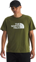 The North Face - Short Sleeve Evolution Half Dome Tee - Men's - Woodland Green/TNF White