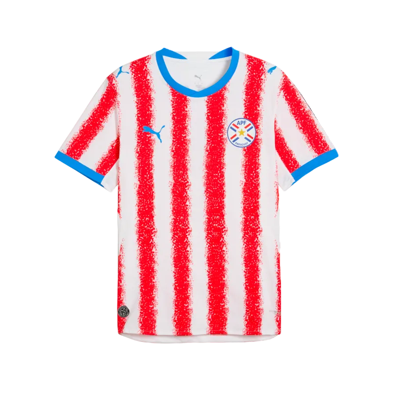 Puma Paraguay 26 Authentic Home Men's Soccer Jersey