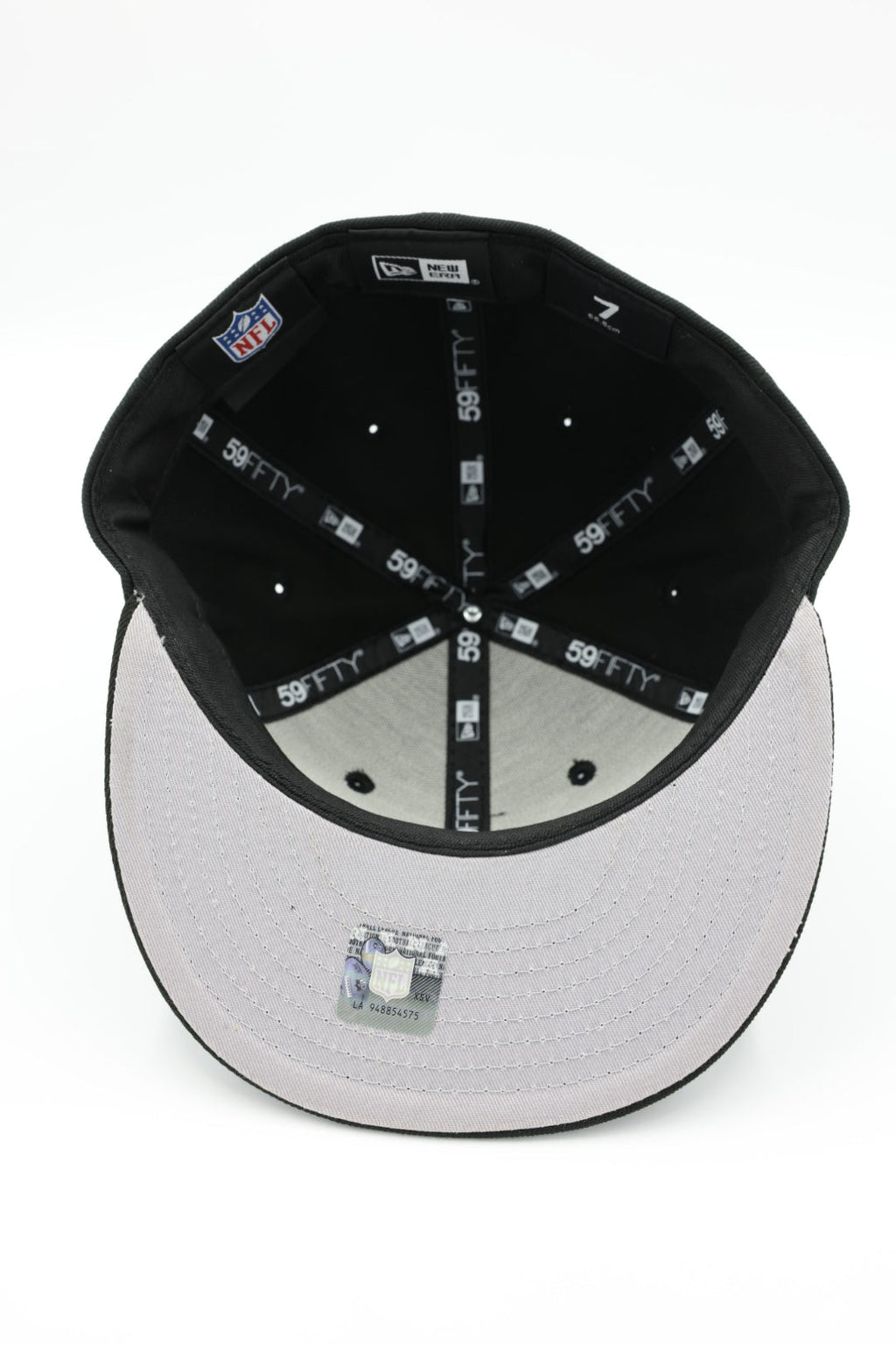 San Francisco 49ers New Era Alternate Logo Omaha 59FIFTY Fitted Hat - Black