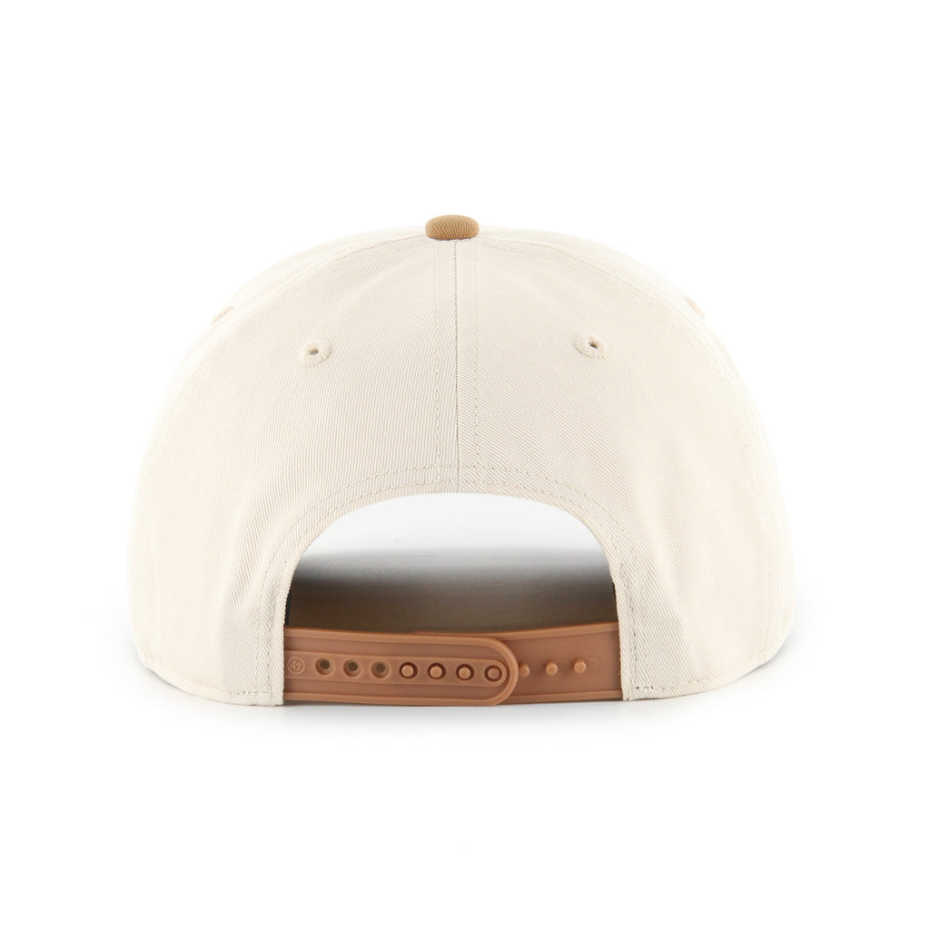 Toronto Blue Jays MLB 47 Brand Men's Natural / Dune Two Tone 2003 Logo Hitch Snapback Hat