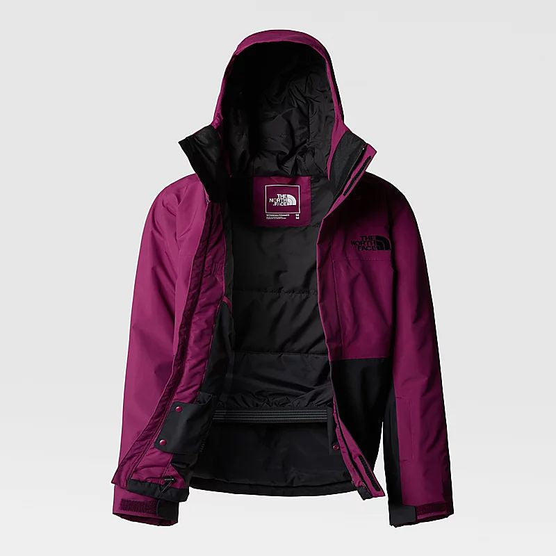 The North Face - Freedom Insulated Jacket - Women's - TNF Black Winter Flowers Print/Alpine Plum