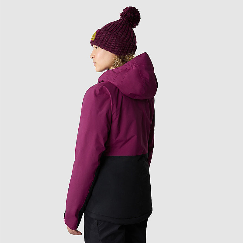 The North Face - Freedom Insulated Jacket - Women's - TNF Black Winter Flowers Print/Alpine Plum