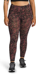 The North Face - Elevation 7/8 Legging - Women's - Cosmo Pink Bird Camo Print