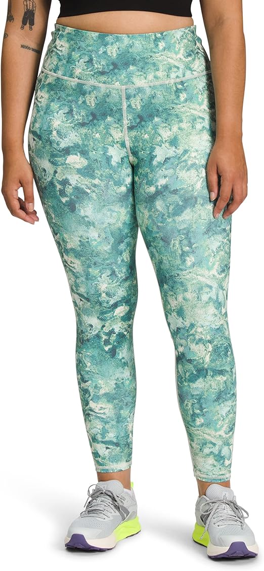 The North Face - Elevation 7/8 Legging - Women's - Cosmo Pink Bird Camo Print