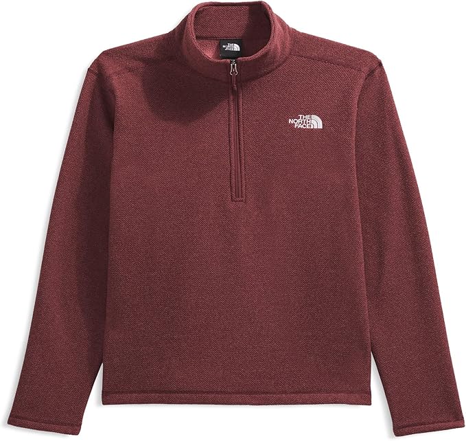 The North Face - Mens Textured Cap Rock 1/4 Zip - Sumac Heather
