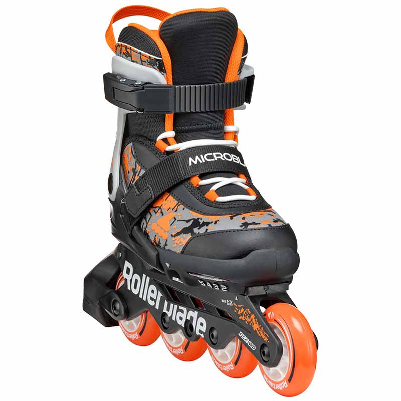 Rollerblade Microblade SL Black Orange Kids Skates