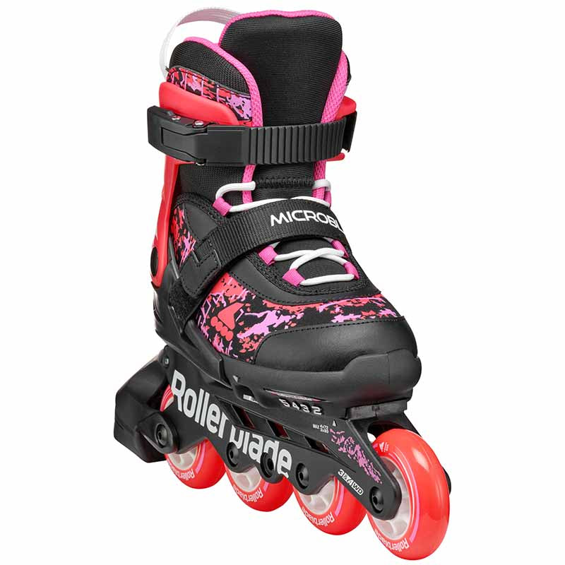 Rollerblade Microblade SL Black Coral Kids Skates