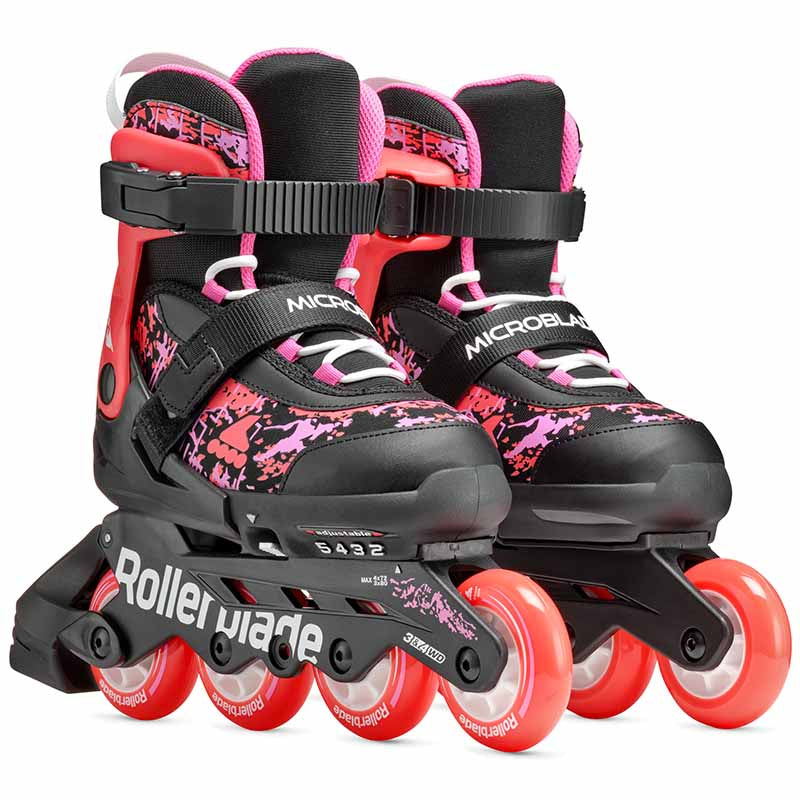 Rollerblade Microblade SL Black Coral Kids Skates