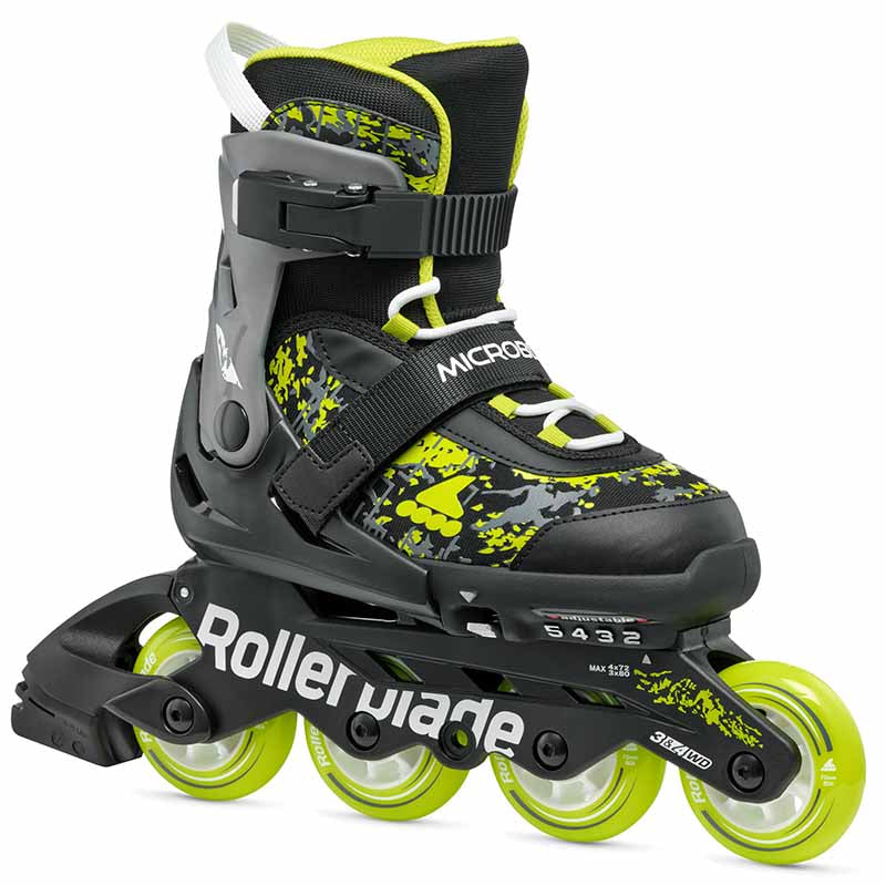 Rollerblade Microblade SL Black Lime Kids Skates