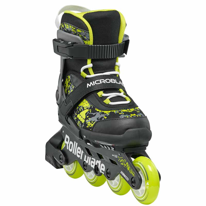 Rollerblade Microblade SL Black Lime Kids Skates