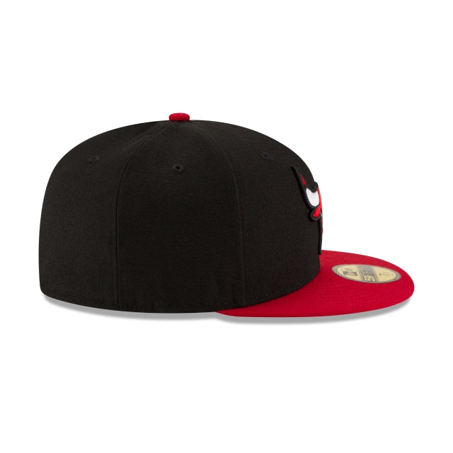 New Era Chicago Bulls Basic 59FIFTY-Black/Red