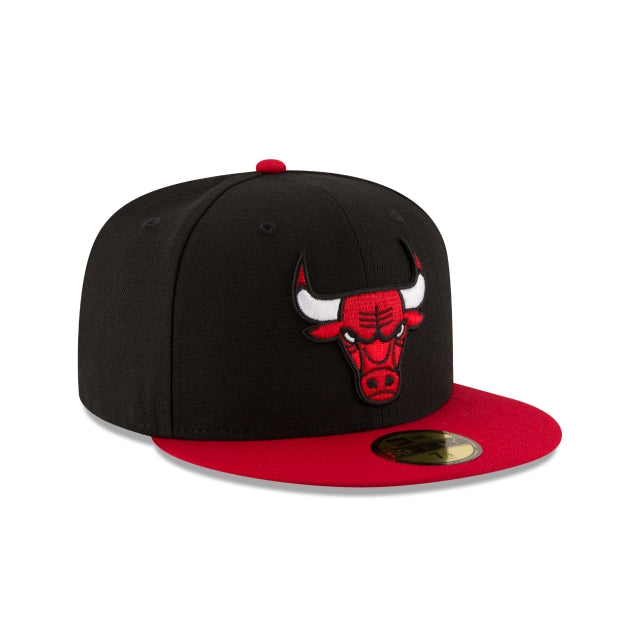 New Era Chicago Bulls Basic 59FIFTY-Black/Red
