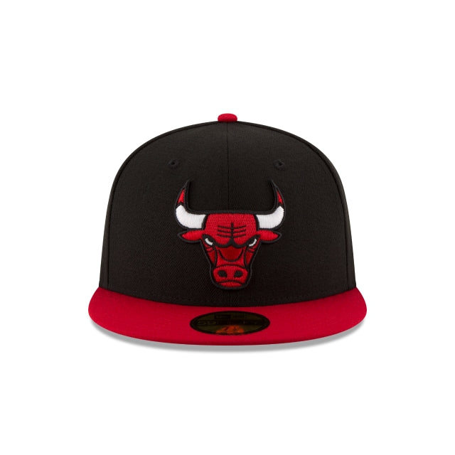 New Era Chicago Bulls Basic 59FIFTY-Black/Red