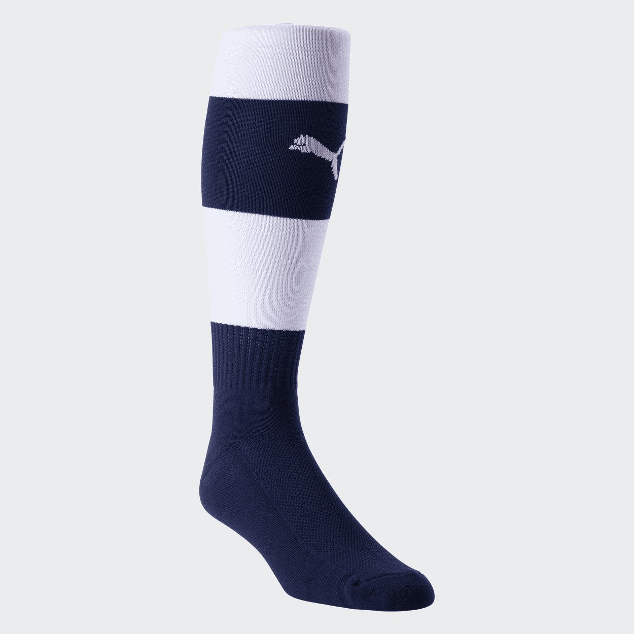 Hoop Sock - Navy/White