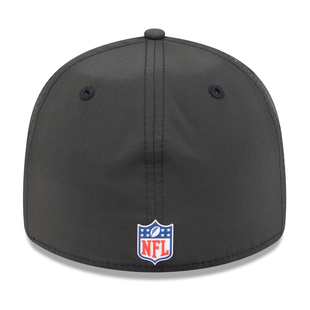 New Era Las Vegas Raiders Performance Retro Crown A-Frame ON-FIELD Sideline 59FIFTY Fitted Hat-Black
