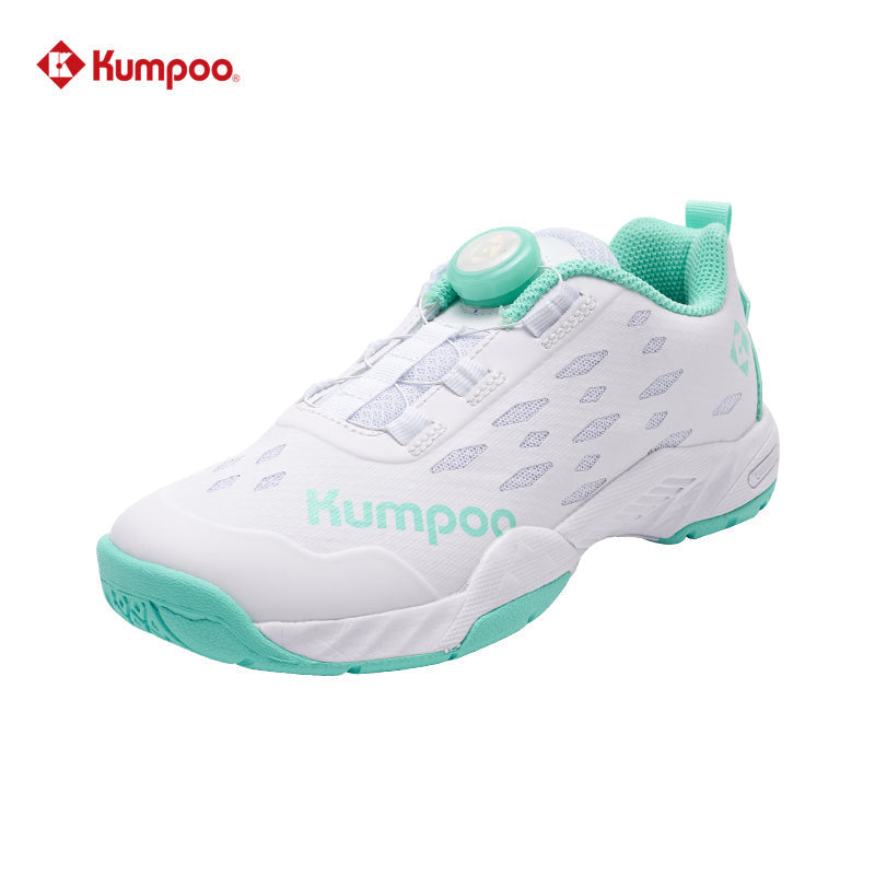 Kumpoo KH-J08 Badminton Shoe (White/Green)