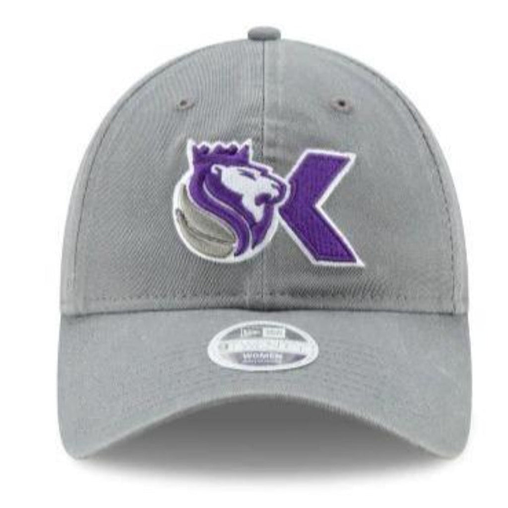 New Era Sacramento Kings Home Replica Core Classic 9TWENTY Adjustable Hat - grey