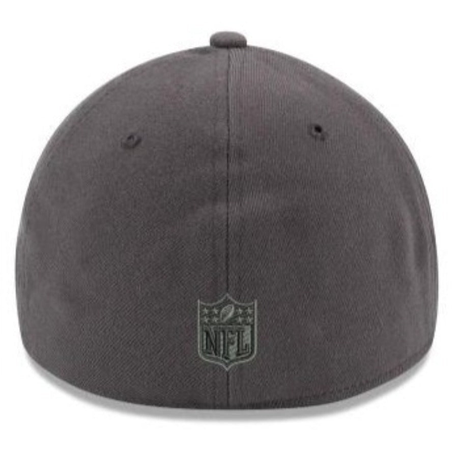 Las Vegas Raiders New Era 39THIRTY Flex Hat - Graphite