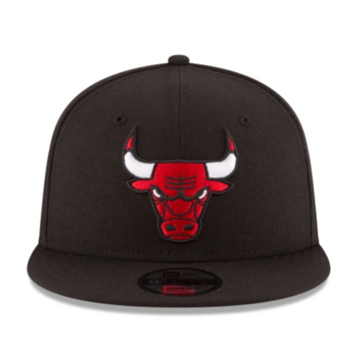 CHICAGO BULLS BLACK HIGH CROWN 9FIFTY SNAPBACK