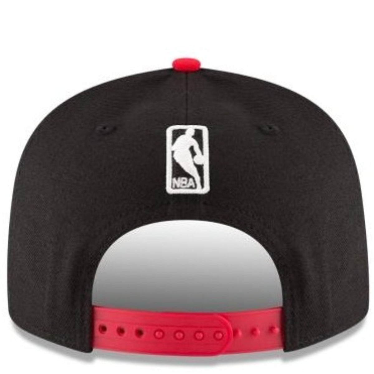 CHICAGO BULLS NEW ERA 2TONE OTC BLACK 9FIFTY SNAPBACK-BLACK/RED
