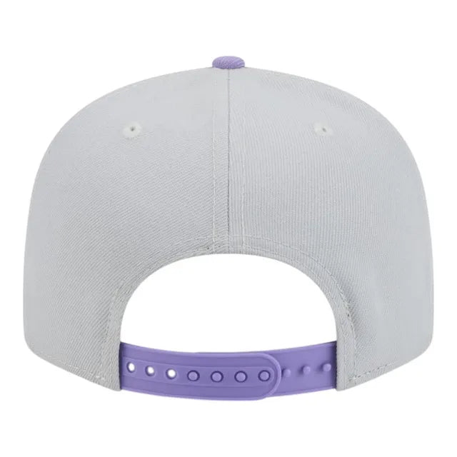 New Era Sacramento Kings 2-Tone Color Pack 9FIFTY Snapback Hat -Gray/Purple