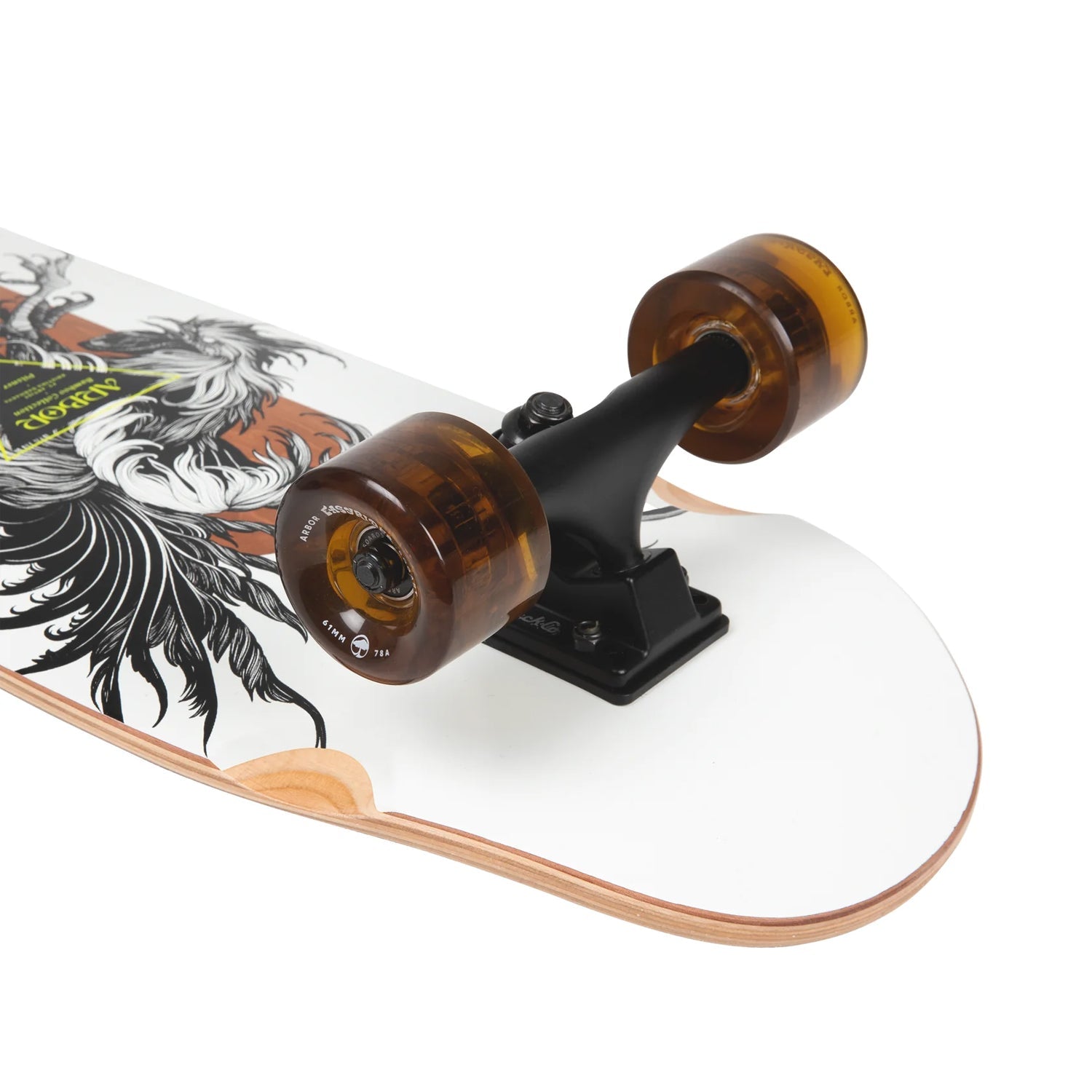 Arbor Longboard Complete Bamboo Pilsner XL K Darmaeva Cruiser 9" x 28.75"