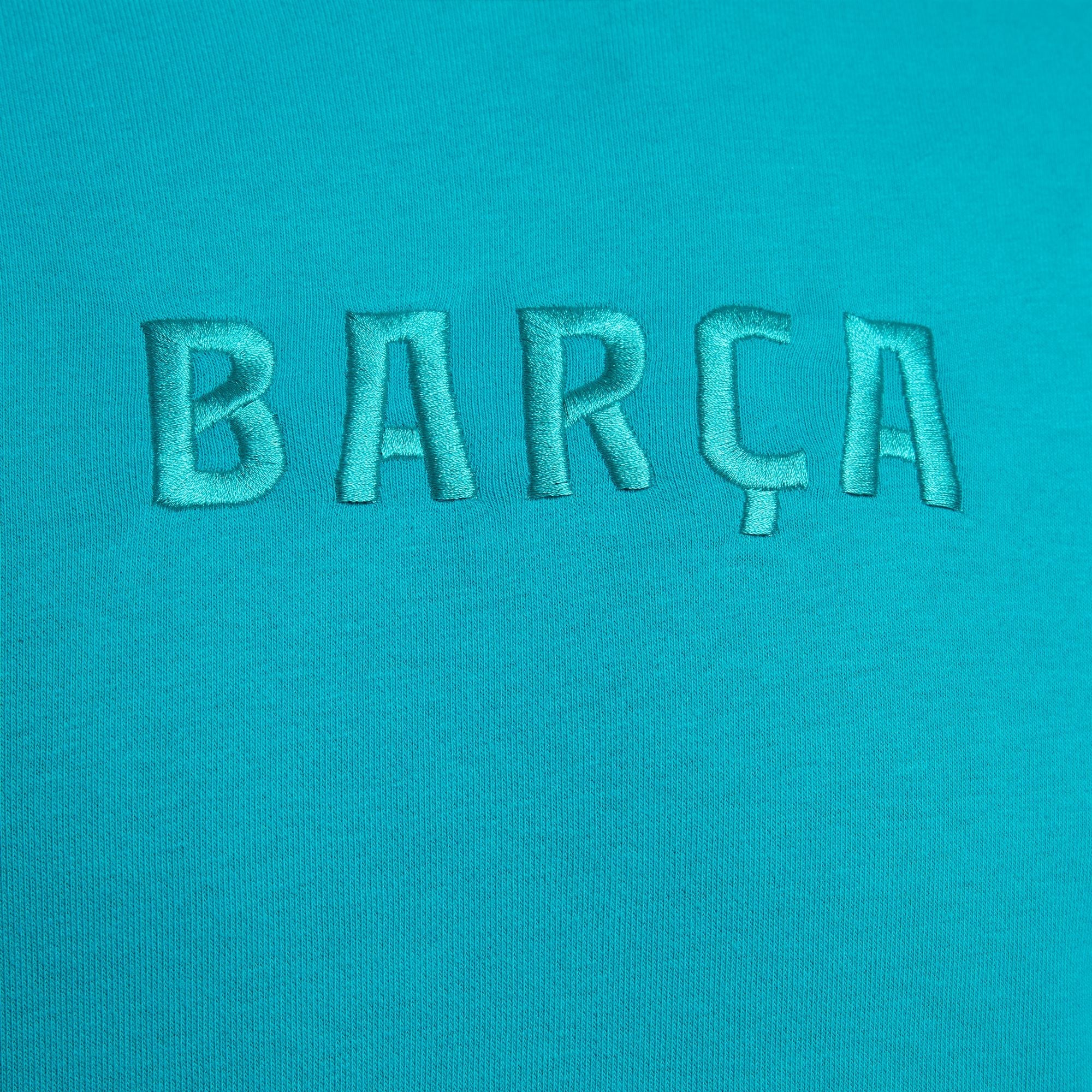 Nike FC Barcelona Club Third Men's Soccer French Terry Pullover Hoodie