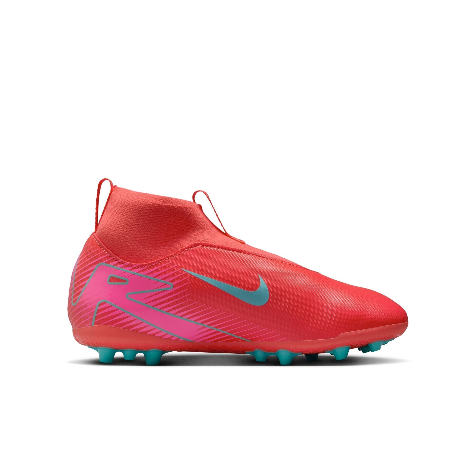 Nike Jr. Mercurial Superfly 10 Academy Little/Big Kids' AG High-Top Soccer Cleats