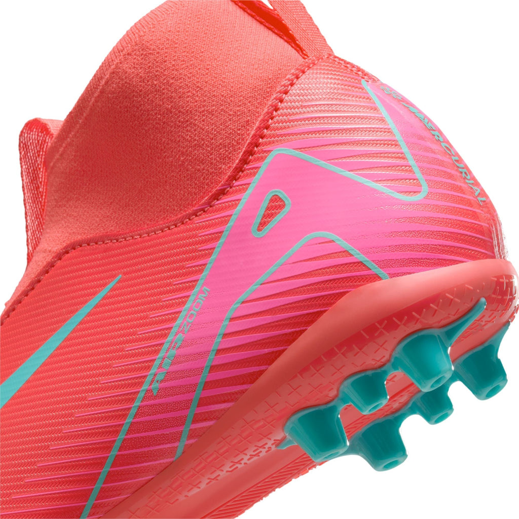 Nike Jr. Mercurial Superfly 10 Academy Little/Big Kids' AG High-Top Soccer Cleats