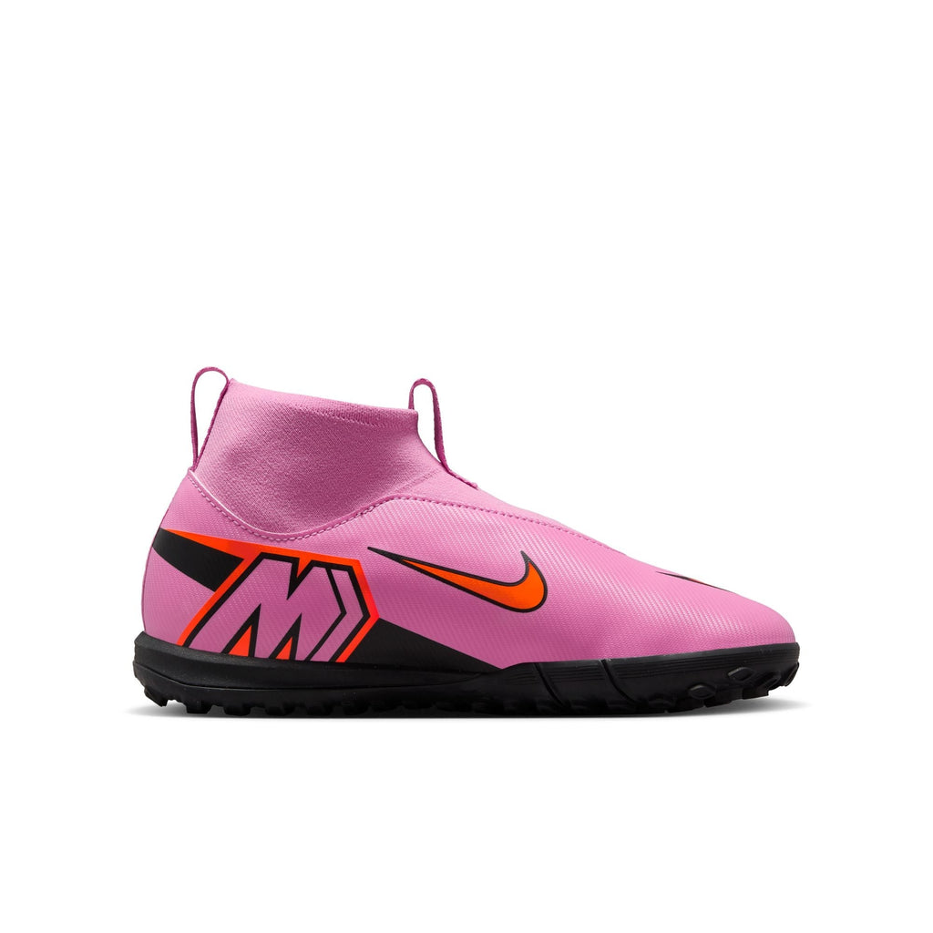 Nike Jr. Mercurial Superfly 10 Academy Little/Big Kids' Turf High-Top Soccer Shoes