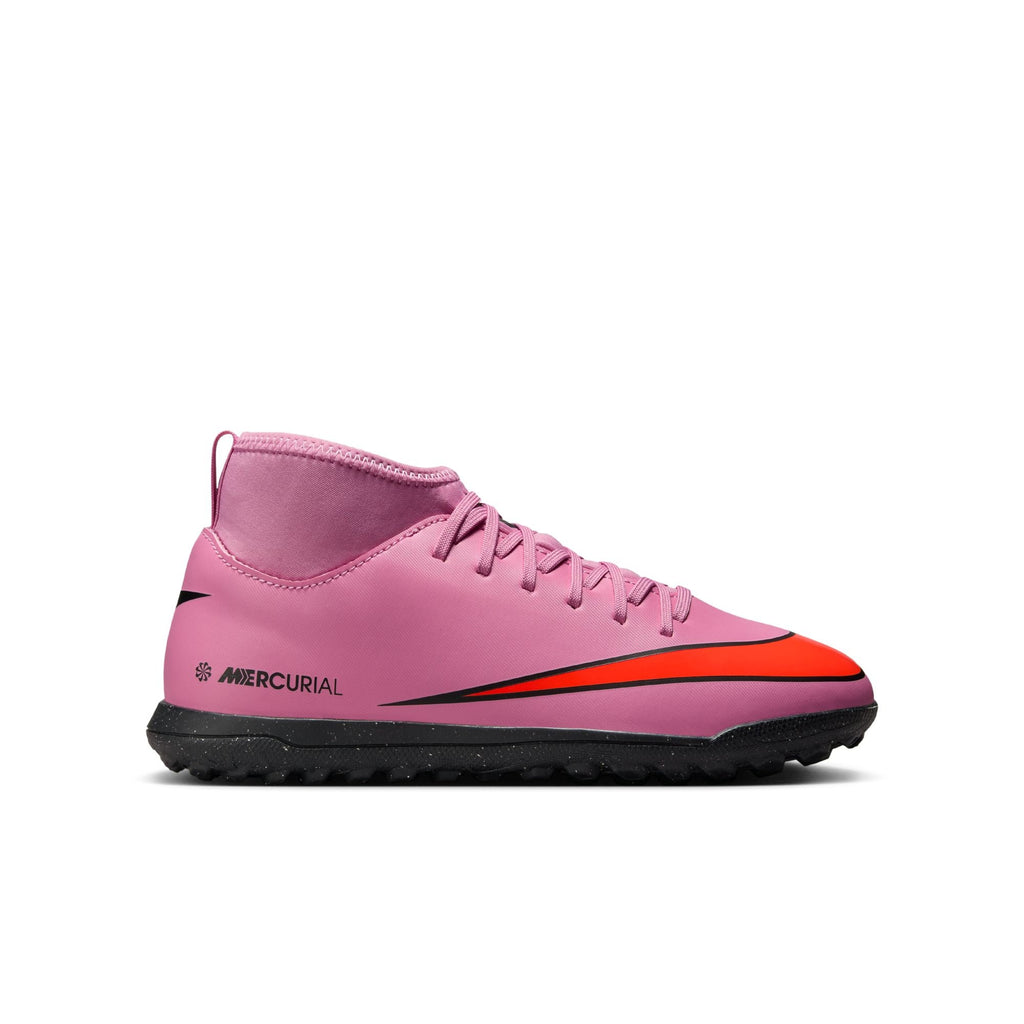 Nike Jr. Mercurial Superfly 10 Club Little/Big Kids' Turf High-Top Soccer Shoes
