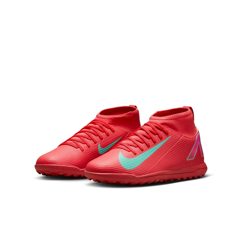 Nike Jr. Mercurial Superfly 10 Club Little/Big Kids' TF High-Top Soccer Shoes