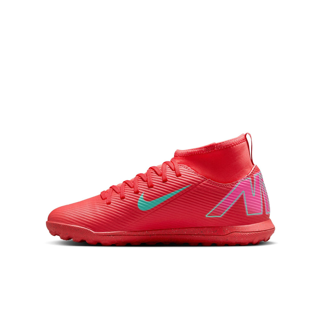 Nike Jr. Mercurial Superfly 10 Club Little/Big Kids' TF High-Top Soccer Shoes