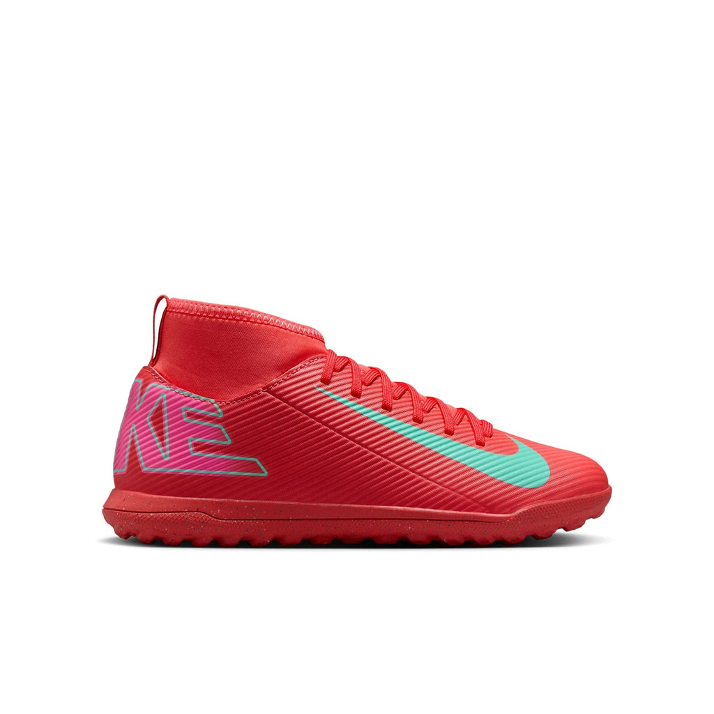 Nike Jr. Mercurial Superfly 10 Club Little/Big Kids' TF High-Top Soccer Shoes