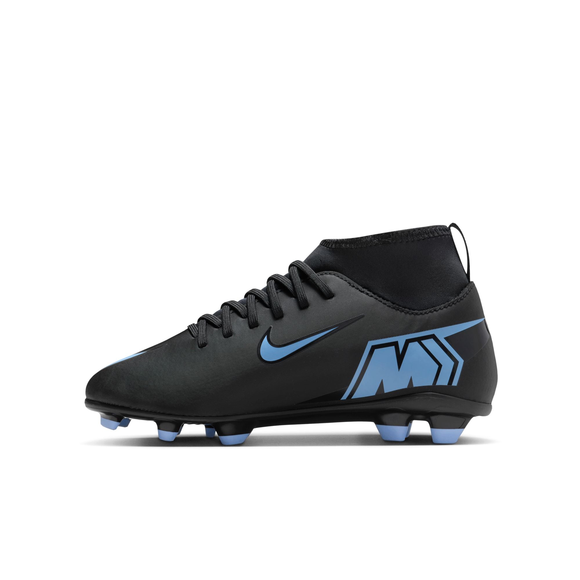 Nike Jr. Mercurial Superfly 10 Club Little/Big Kids' Multi-Ground High-Top Soccer Cleats