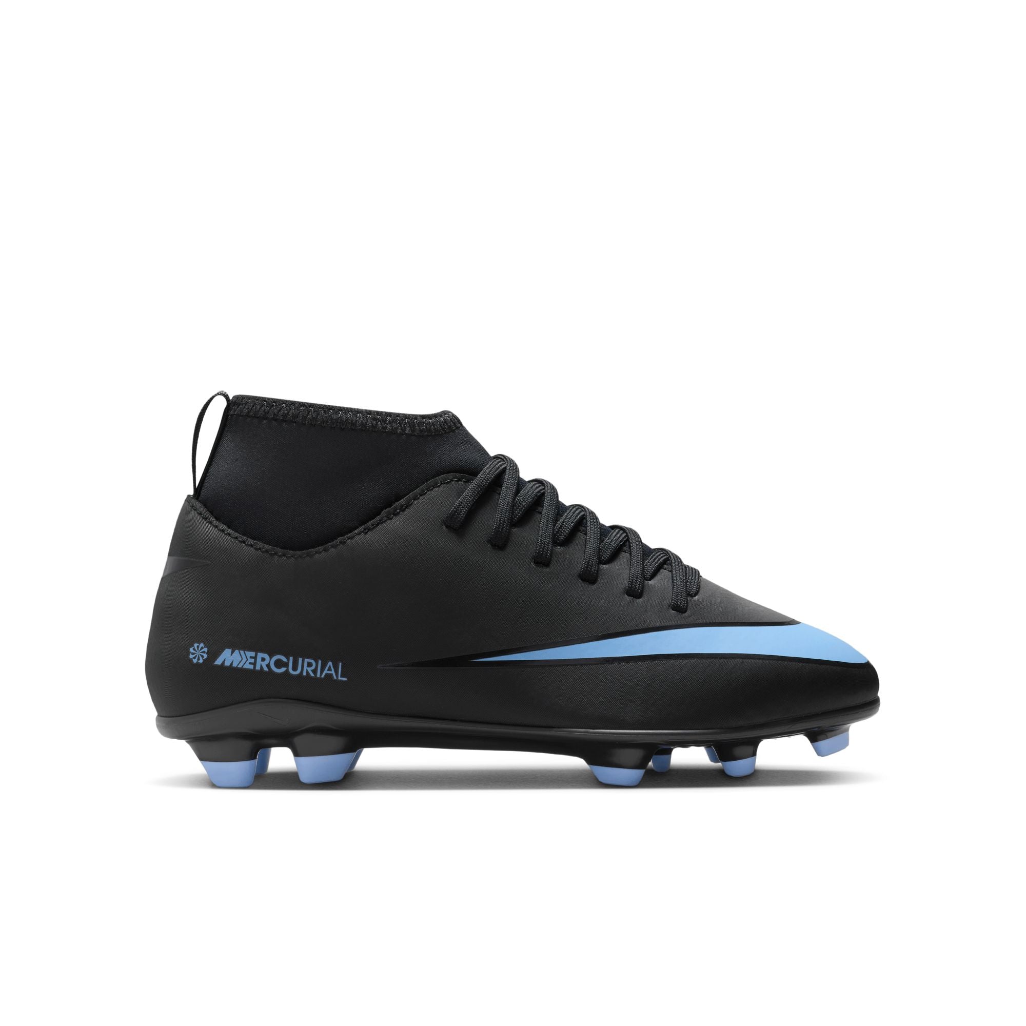 Nike Jr. Mercurial Superfly 10 Club Little/Big Kids' Multi-Ground High-Top Soccer Cleats