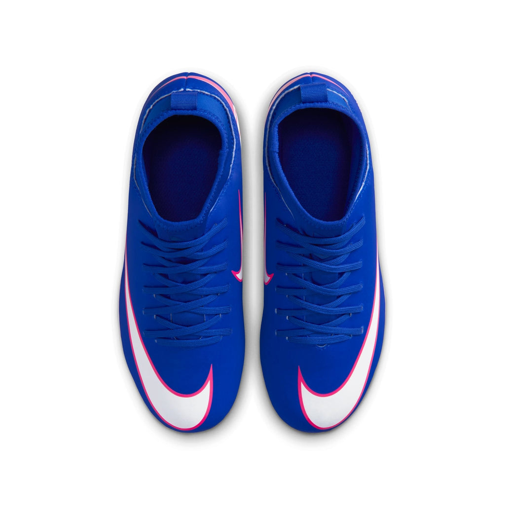 Nike Jr. Mercurial Superfly 10 Club Little/Big Kids' Multi-Ground High-Top Soccer Cleats