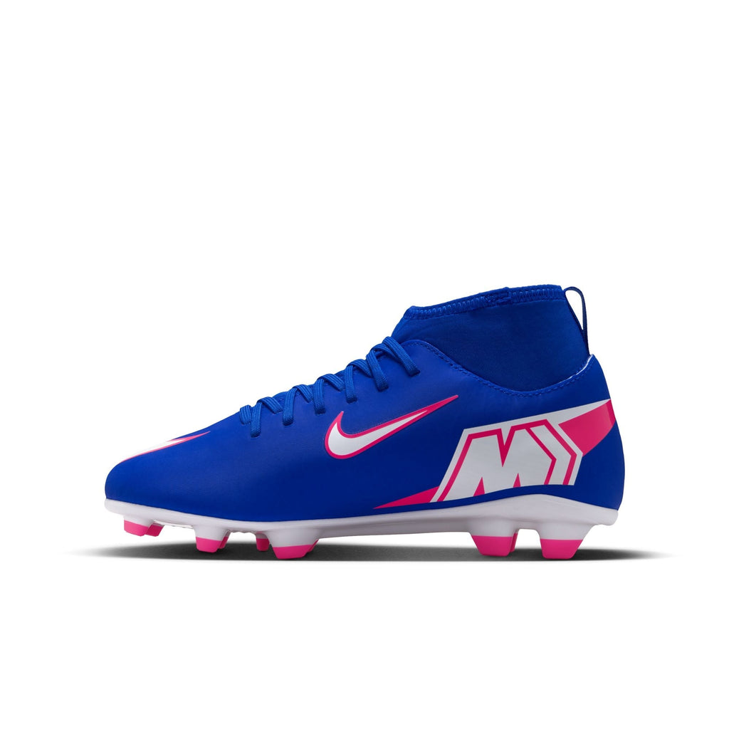 Nike Jr. Mercurial Superfly 10 Club Little/Big Kids' Multi-Ground High-Top Soccer Cleats