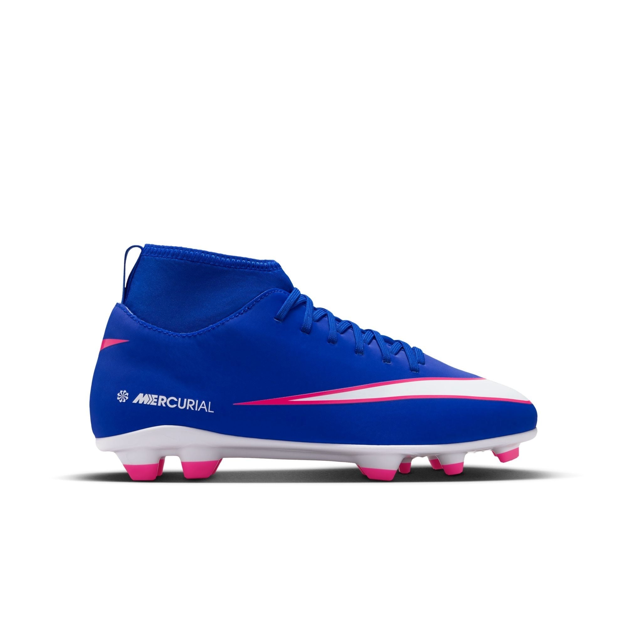 Nike Jr. Mercurial Superfly 10 Club Little/Big Kids' Multi-Ground High-Top Soccer Cleats