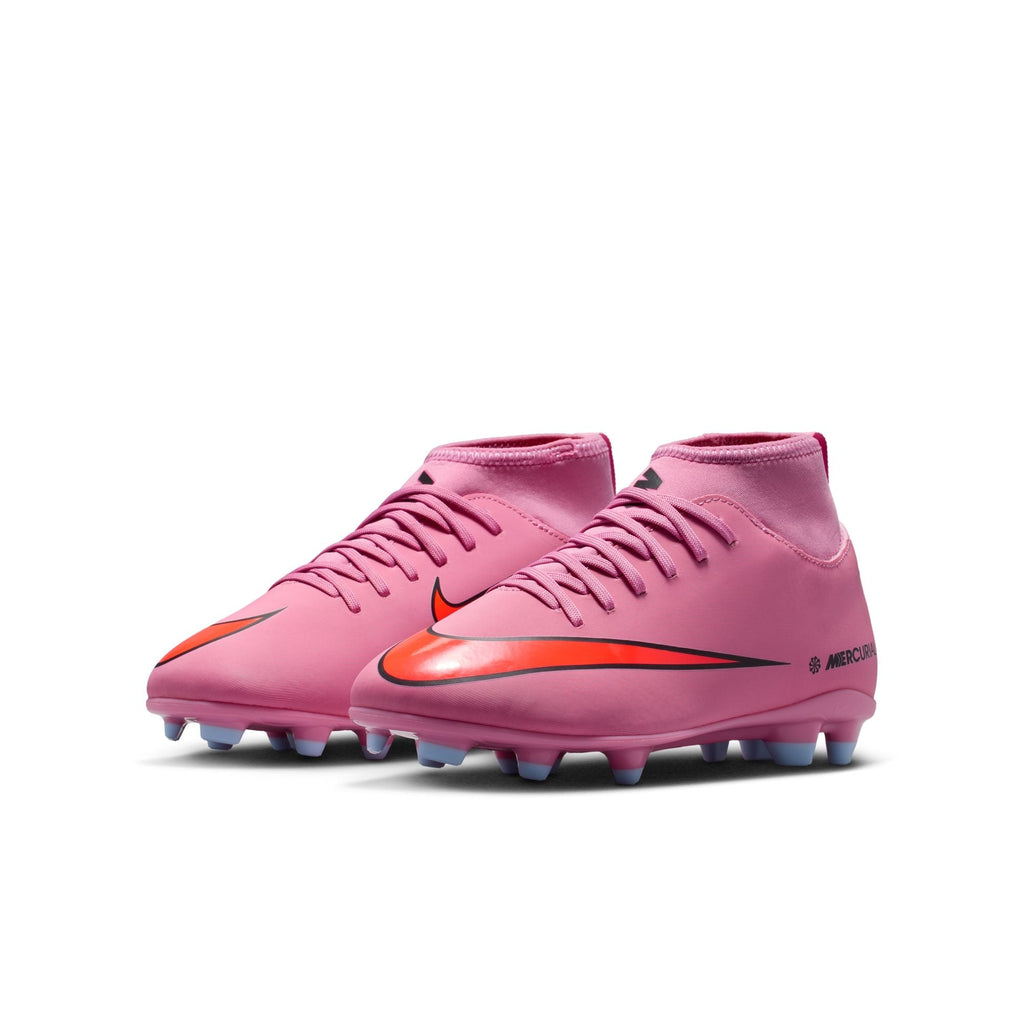 Nike Jr. Mercurial Superfly 10 Club Little/Big Kids' Multi-Ground High-Top Soccer Cleats