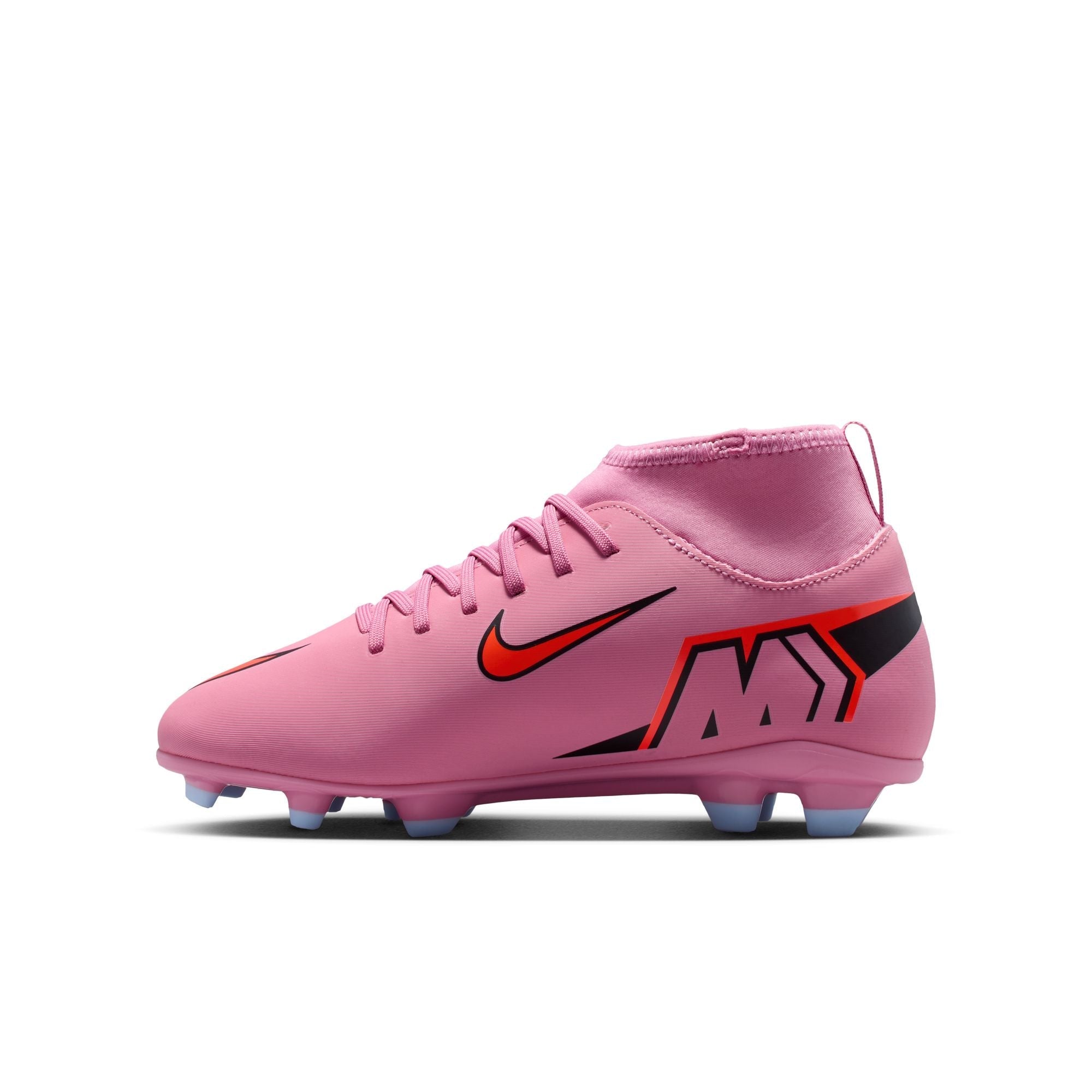 Nike Jr. Mercurial Superfly 10 Club Little/Big Kids' Multi-Ground High-Top Soccer Cleats