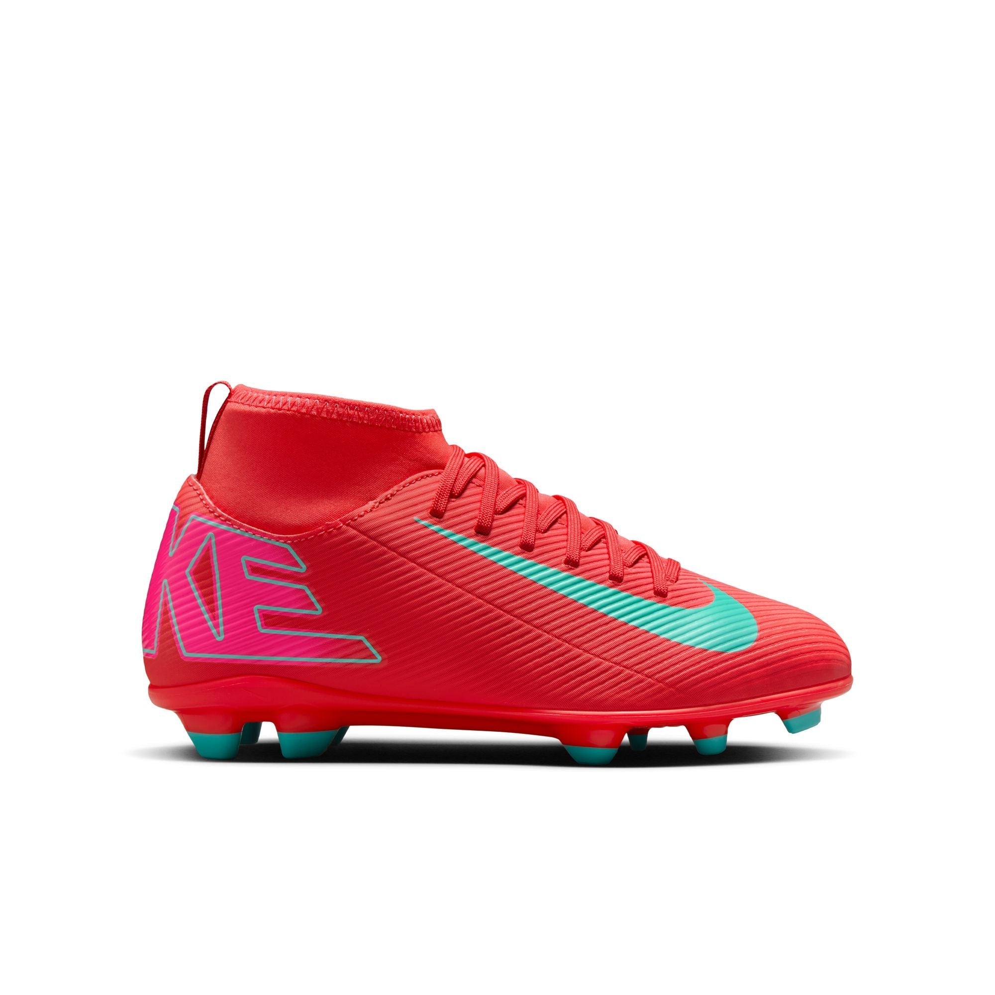 Nike Jr. Mercurial Superfly 10 Club Little/Big Kids' MG High-Top Soccer Cleats