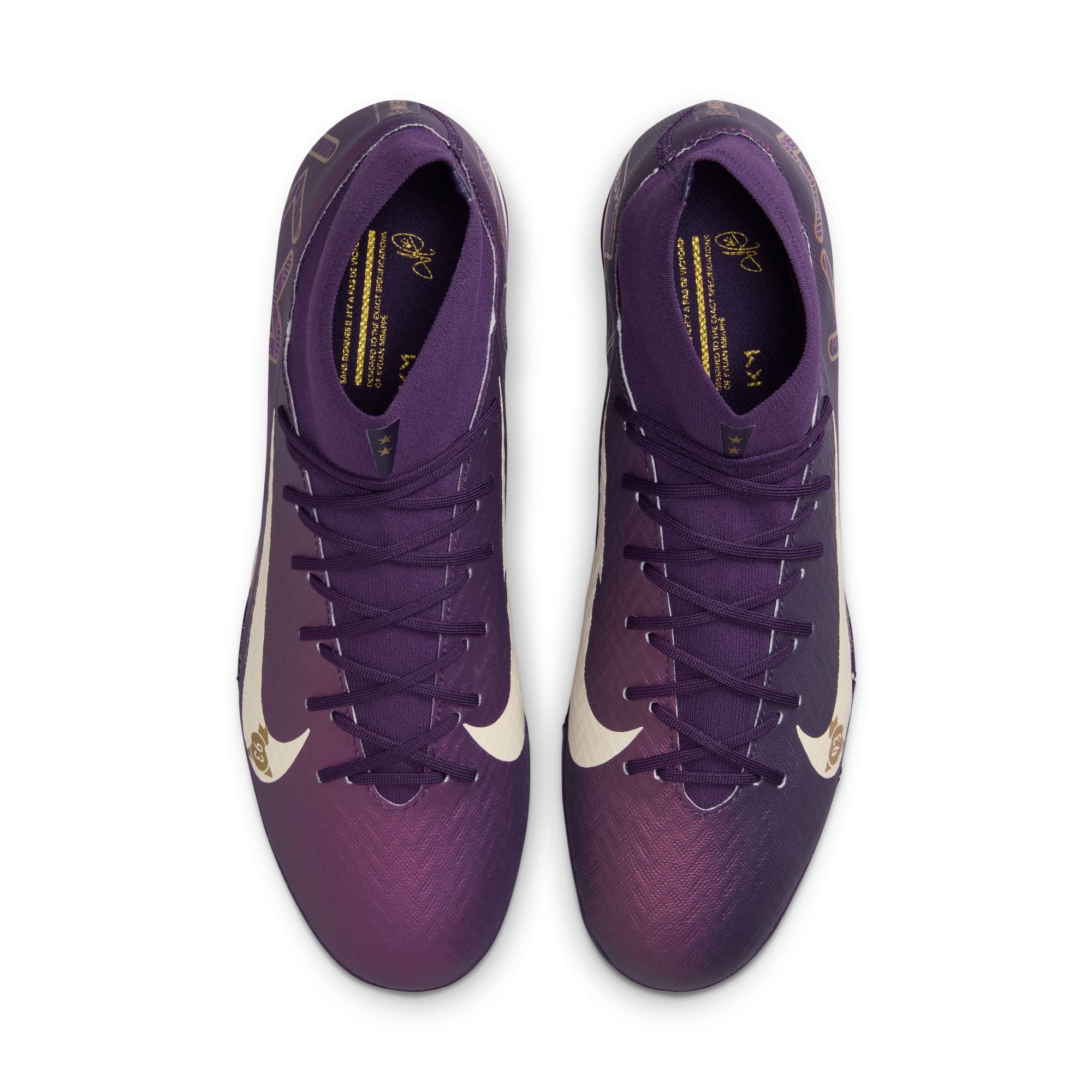 Nike Mercurial Superfly 10 Academy "Kylian Mbappé" TF High-Top Soccer Shoes