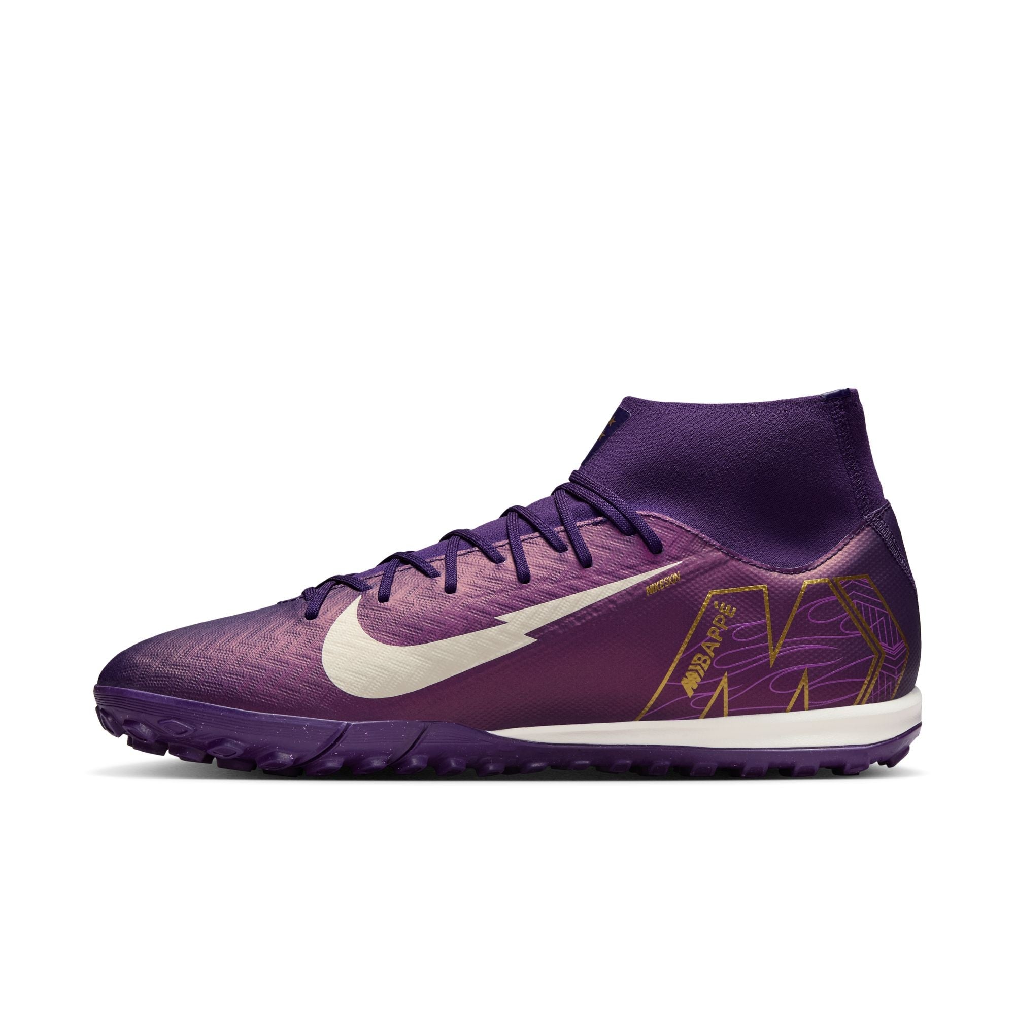 Nike Mercurial Superfly 10 Academy "Kylian Mbappé" TF High-Top Soccer Shoes