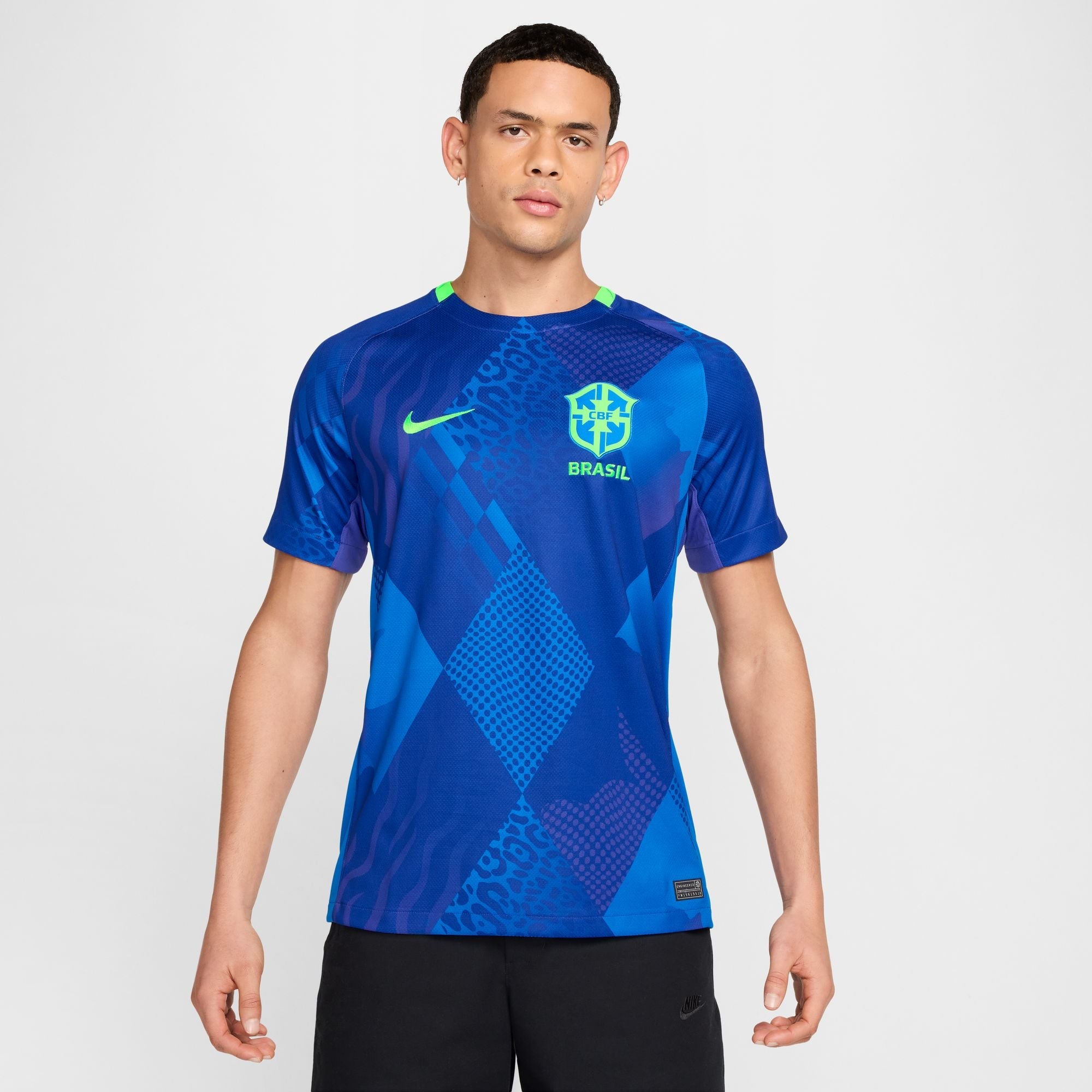Nike Brazil 2025 Stadium Away (Women's Team) Men's Dri-FIT Soccer Replica Jersey