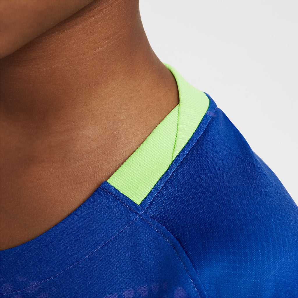Nike Brazil 2025 Stadium Away (Women's Team) Big Kids' Dri-FIT Soccer Replica Jersey
