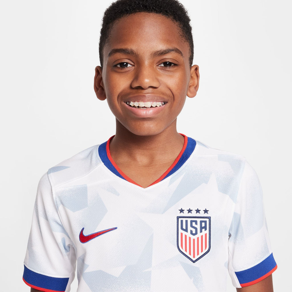 Nike USWNT 2025 Stadium Home (Women's Team) Big Kids' Dri-FIT Soccer Replica Jersey