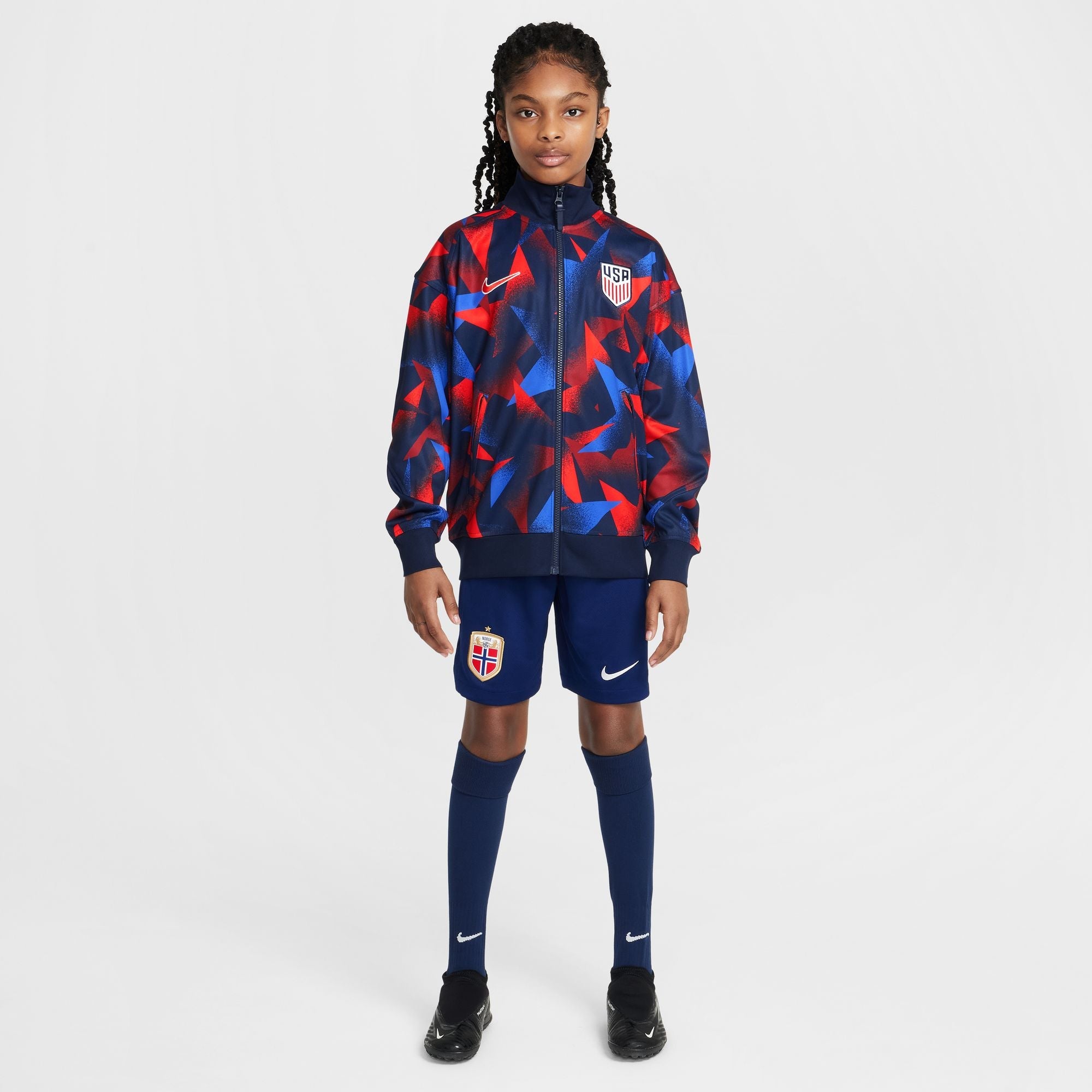 Nike USMNT Academy Pro Big Kids' Dri-FIT Soccer 2025 Anthem Jacket